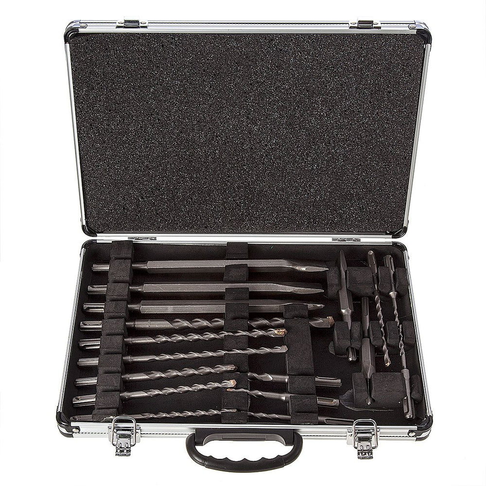 Makita accessoires d-21200 sds-plus 17 delige beitel- en borenset in koffer - d-21200
