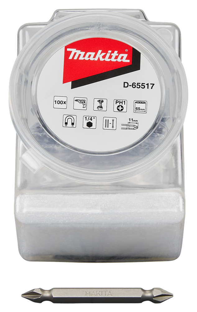 Makita accessoires schroefbit ph1x65mm - d-65517 d-65517