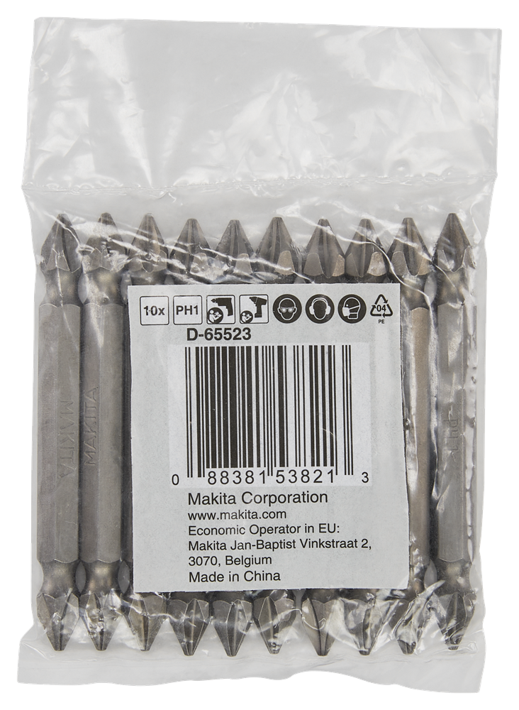 Makita accessoires schroefbit ph1x65mm - d-65523 d-65523
