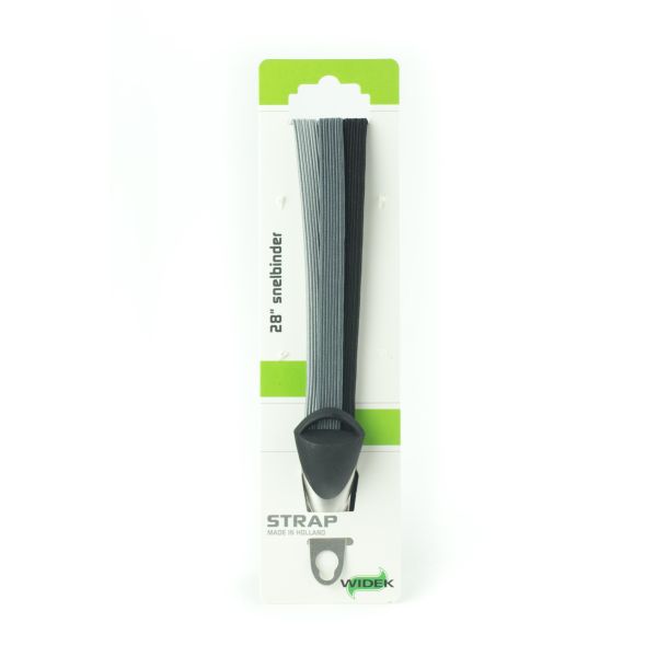 Reliure rapide Trio Widek Amazing Grey avec support en acier inoxydable - argent foncé gris foncé noir (sur carte)