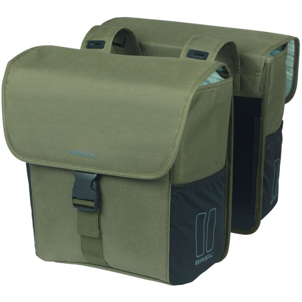 Basilicum tas go dubbel | donkergroen 32l