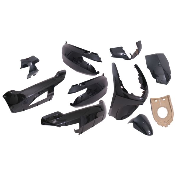 Edge Plaatset nieuwe levendigheid vanaf bj. 2008 50cc 2 4 takt 9 delig zwart metallic