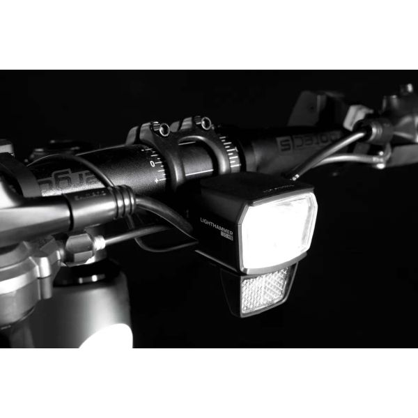 Trelock Headlight Lighthammer LS 930-HB E-b 12v DC 130 lux