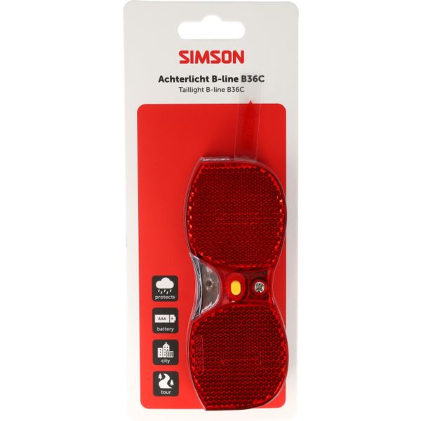 Simson aurora achterlicht b-line b36c