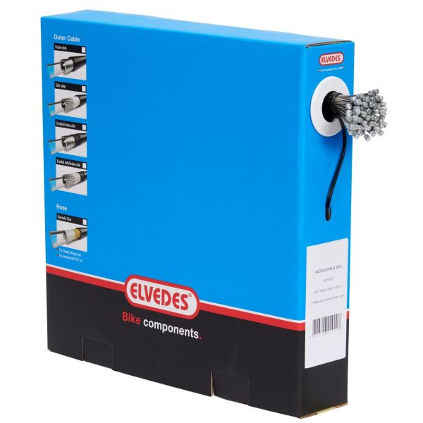 Elvedes schakel binnenkabel slick rvs 2250 mm ø 1,1 mm (100x)