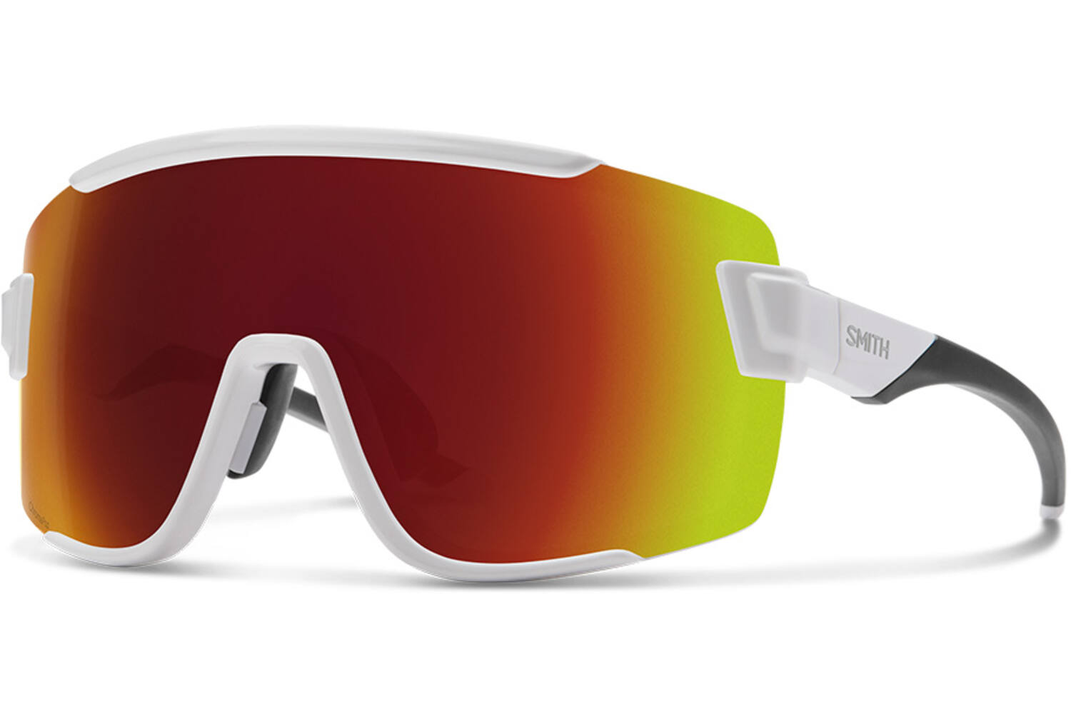 Smith - wildcat bril white chromapop red mirror