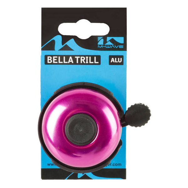 Sonnette de vélo M-Wave Bella Trill ø53mm - rose