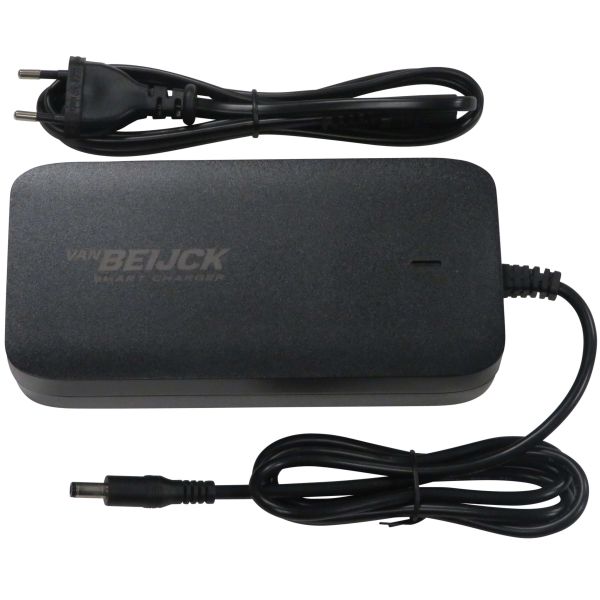 Chargeur de batterie Li-ion Chargeur intelligent 5,5 x 2,1 mm (Chargeur rapide 4A) 36 Volt 4Ah