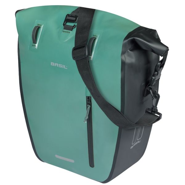Basil tas rivo l enkel groen zwart | mik hooks | 15l