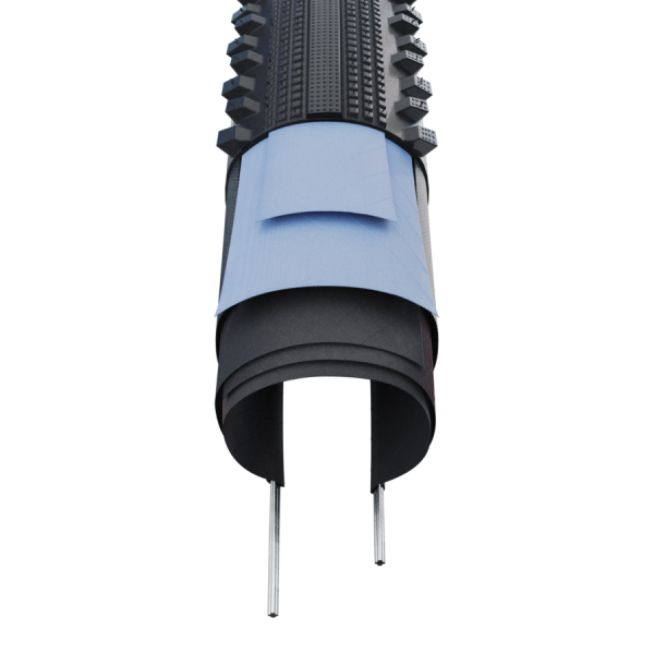 Schwalbe draadband motion hurricane 54-559 +r zwart