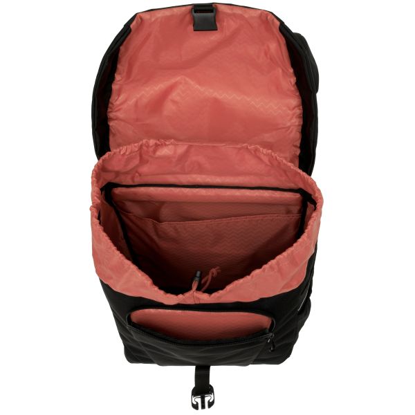 Newlooxs new looxs vigo 536.156mik2 zwart oranje dubbeltas mik 40l