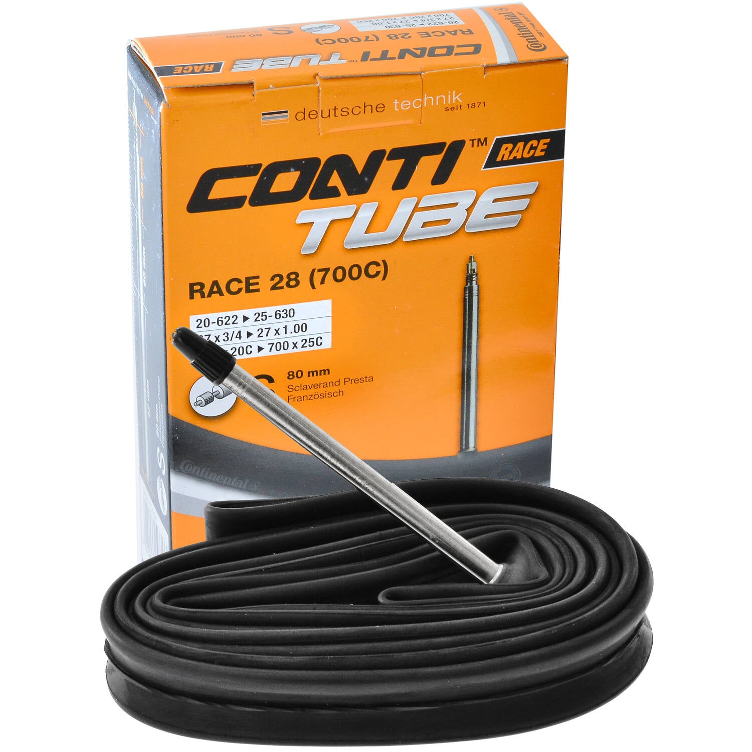 Continental Binnenband 28inch race 20-622 25-630 sv 80mm doosje