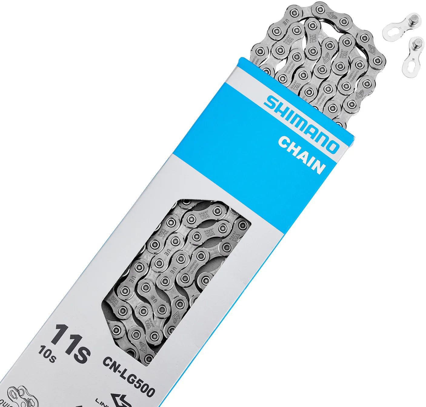 LINKGLIDE LG500 - duurzame ketting voor 10 11-speed LINKGLIDE en 11-speed HYPERGLIDE aandrijvingen - Grijs - CN-LG500