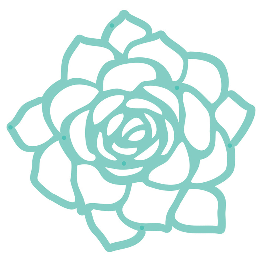 Kaisercraft • decorative die outline succulent
