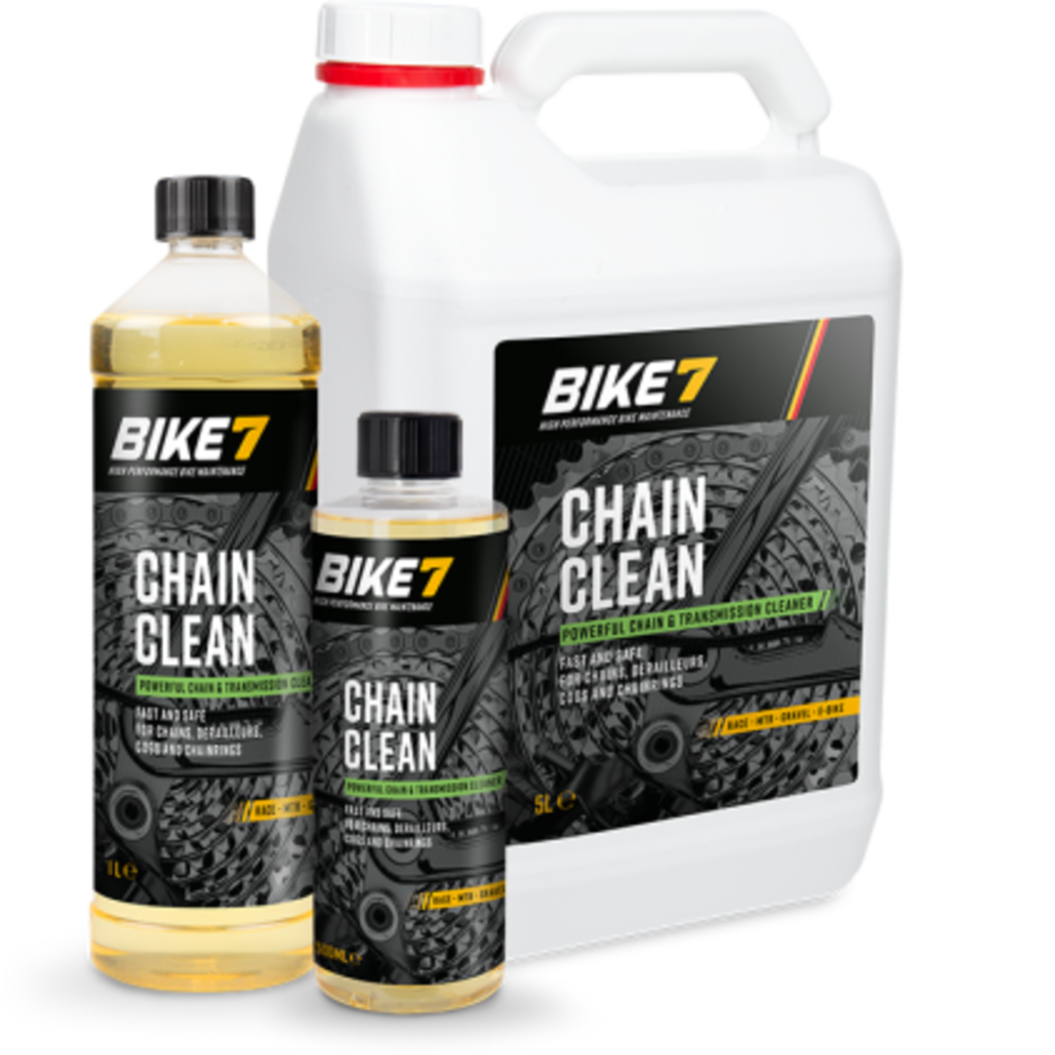 Bike7 - kettingreiniger chain clean 500ml (excl. trigger)