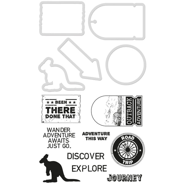 Kaisercraft • decorative die stamp adventure