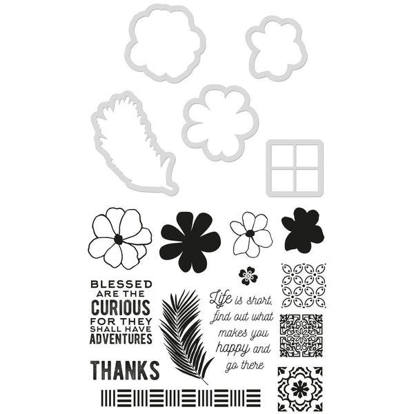 Kaisercraft • decorative die stamp tropics