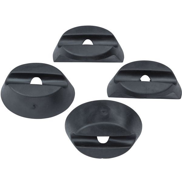 Basil Buddy Rubberen Ringen - Set van 4 - Zwart