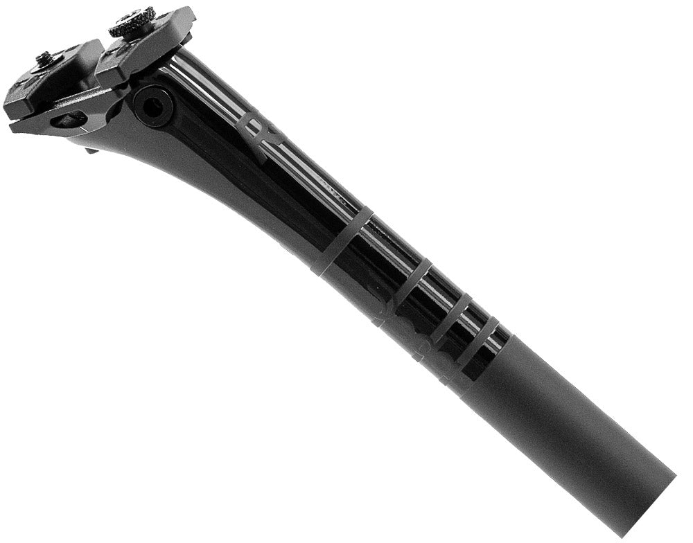 Deda rs 27.2x350mm carbon seatpost with steel bolts