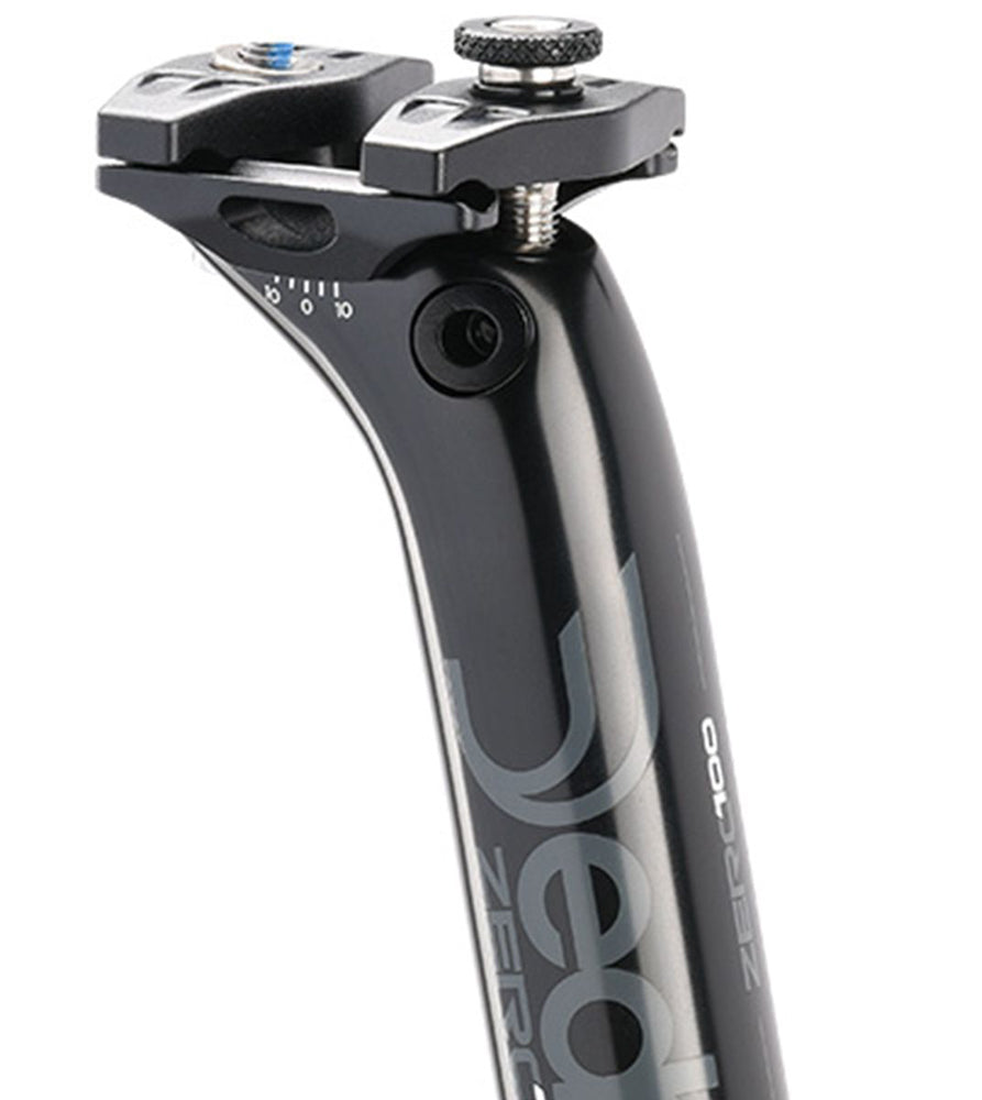 Deda zadelpen zero100 bob 31.6x350mm alu 12mm sb