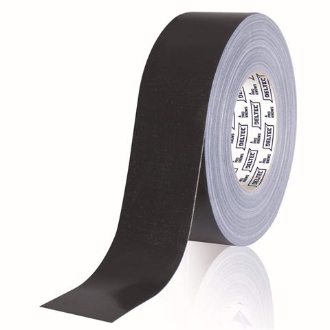Deltec Gaffertape Zwart 46 mm x 50 meter