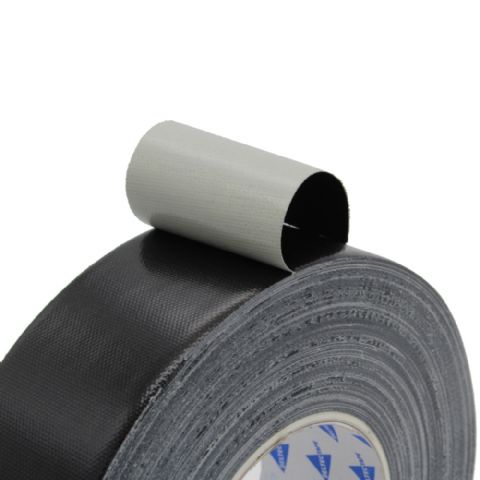 Deltec Gaffertape Zwart 46 mm x 50 meter