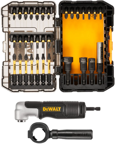 Dewalt accessoires dewalt mclaren f1 team - bitset - 33-delig - hoekstuk - flextorq technologie