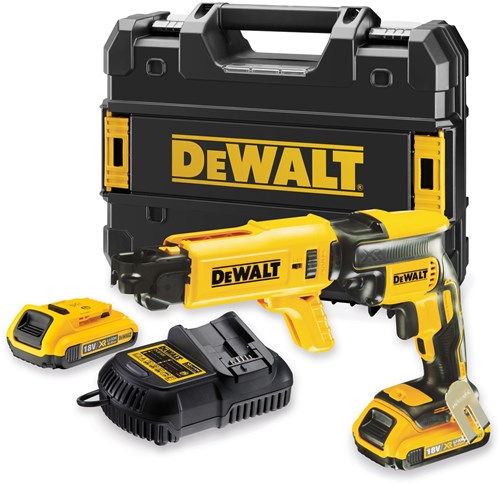 Dewalt dcf620d2k-qw accu-bandschroefmachine-set 18v
