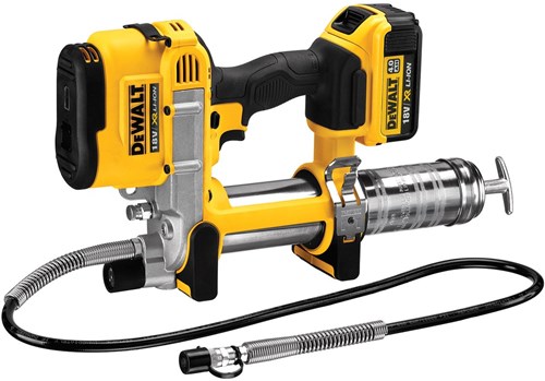 Dewalt dcgg571m1-qw | xr accu vetspuit 18v in koffer (1x 4.0ah accu + lader) - dcgg571m1-qw