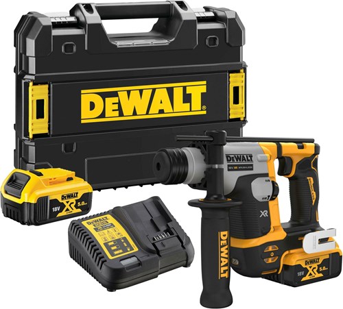 Dewalt dch172p2 accu boorhamer | sds-plus | 2x 5.0 ah | 18v xr | 16 mm | 1.4 j - dch172p2-qw