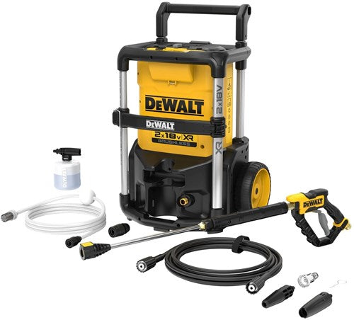 Dewalt dcmpw1600n accu hogedrukreiniger 2x18v xr basic | excl. accu's en lader | in doos