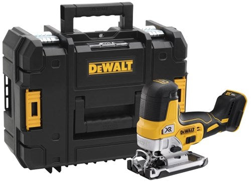 Dewalt dcs335nt 18v xr li-ion decoupeerzaag | zonder accu's en lader in t-stak koffer - dcs335nt-xj