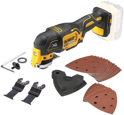 Dewalt dcs355n oscillerende multitool body | zonder accu's en lader - dcs355n
