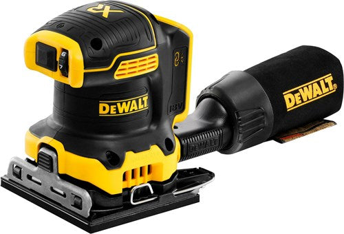 Dewalt dcw200nt | 18v | accu vlakschuurmachine | body | in t-stak | zonder accu's en lader - dcw200nt-xj