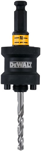 Dewalt accessoires dewalt dt20625-qz quick connect adapter | 1 2'' | voor 32-210 mm gatzagen | met multimaterial centreerboor - dt20625-qz
