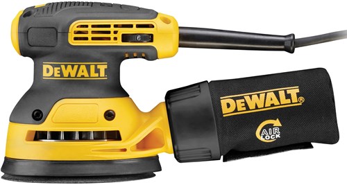 Dewalt dwe6423-qs280w excentrische schuurmachine- 280 w - ø 125 mm schuuroppervlak
