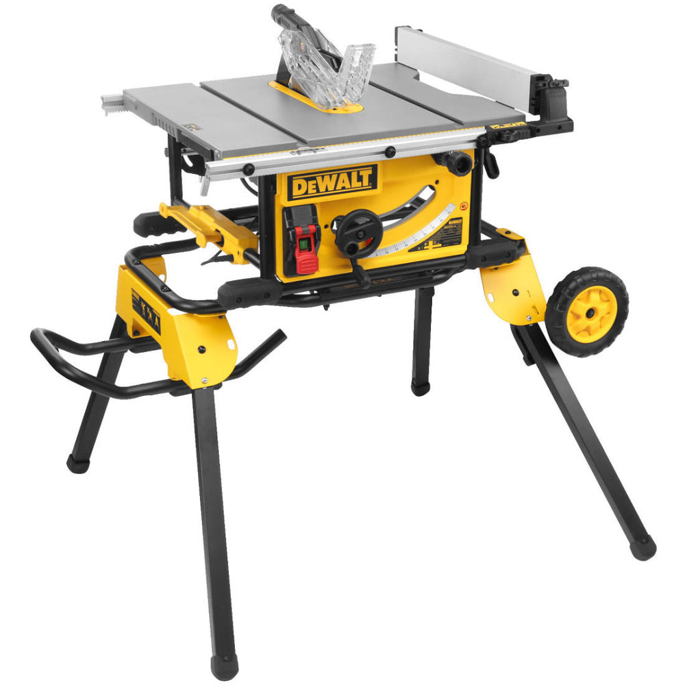 Dewalt dwe7492set tafelzaag 2000 watt + dwe74911-xj verrijdbaar onderstel - dwe7492set