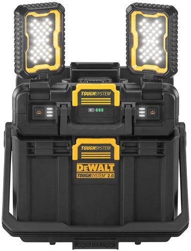 Dewalt dwst08061-1 18v xr toughsystem 2.0 gereedschapskist met geïntegreerde led-werklampen | zonder accu's en lader - dwst08061-1