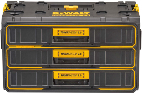Dewalt toughsystem 2.0 koffer met 3 lades - dwst08330-1