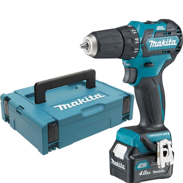 Makita df332dsmj 12 v max boor- schroefmachine 2x 4.0ah in mbox - df332dsmj