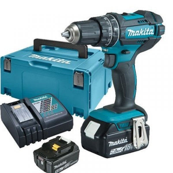 Makita dhp482rfj 18v (klop)boor-schroefmachine 3.0ah