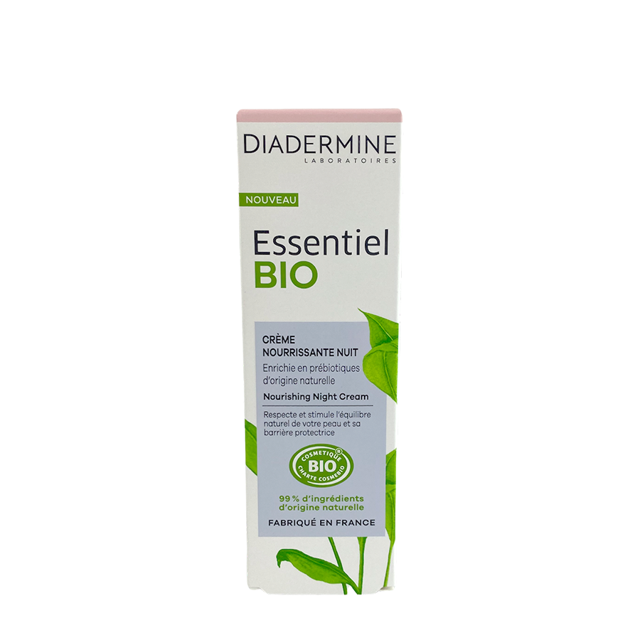 Diadermine nachtcrème essentiel bio 50ml