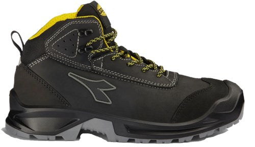 Diadora werkschoen classic mid 181021 s3s | zwart | maat 42 - 8053607614110