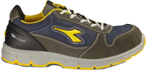 Diadora werkschoen run low 181154 s3s | zwart | maat 43 - 8053607622238