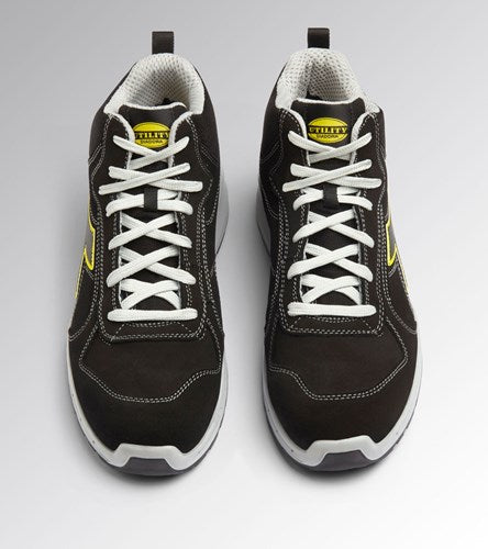 Diadora werkschoen run net ab mid s3s 181149 | zwart zwart c0200 | maat 44 - 8053607623495