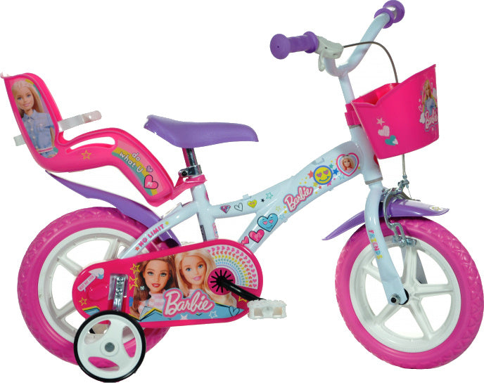 Barbie 12 Inch 21 cm Meisjes Doortrapper Wit Roze