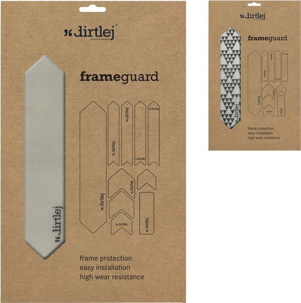 Dirtlej bikeprotection frame guard - frame protection | transparent triangle