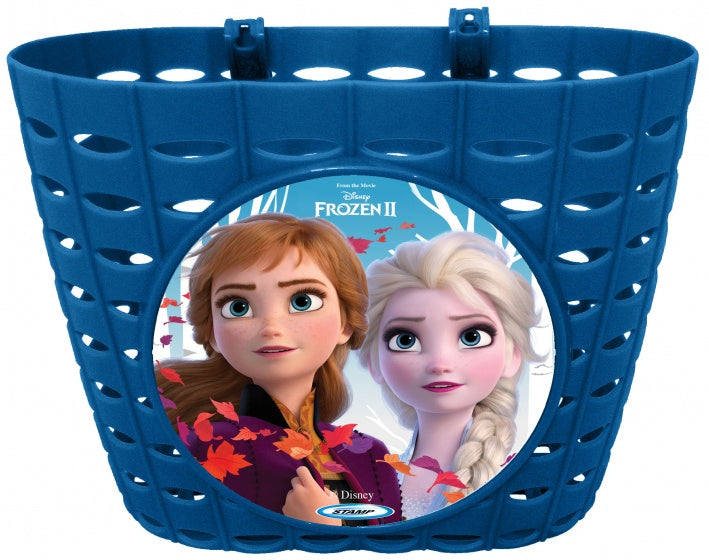 panier vélo Frozen 2 bleu 4 litres