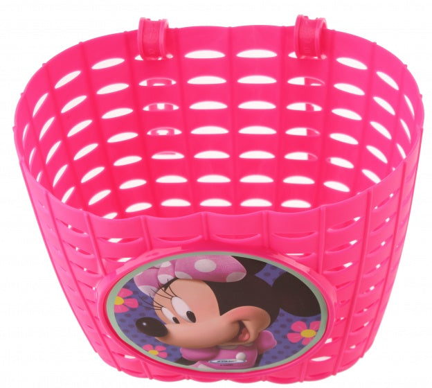 fietsmand Minnie Mouse 4 liter roze