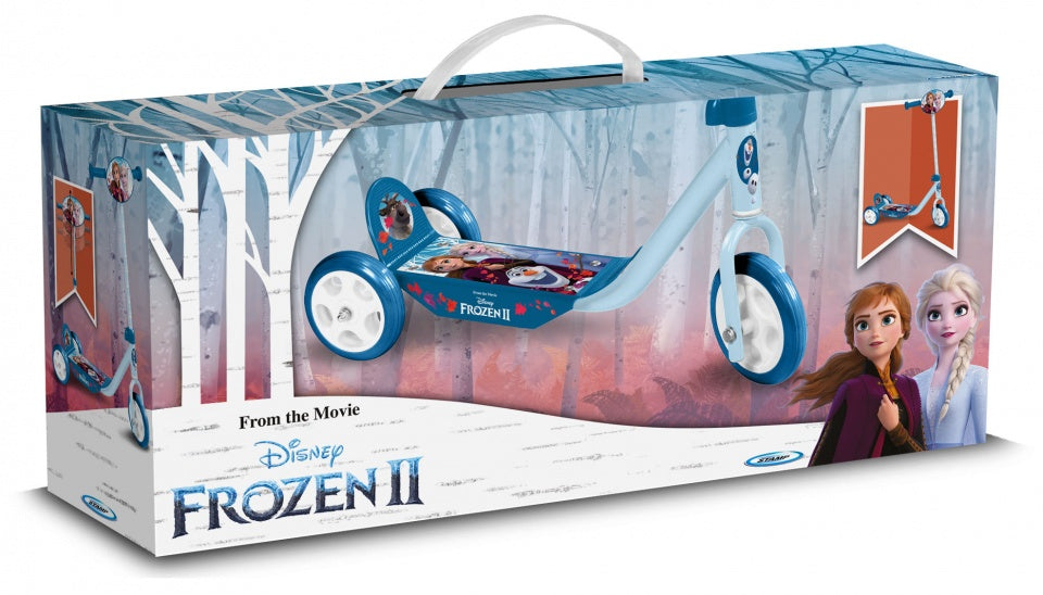 Frozen 3-wiel Kinderstep Vrijloop Meisjes Blauw Lichtblauw